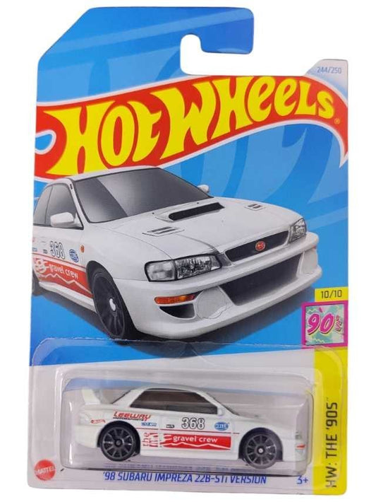 Hotwheels 98 subaru impreza 22B sti version Mainline Imported