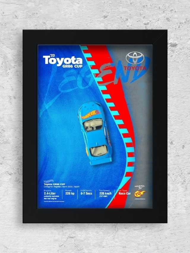 3D Frames with removable Car Magnetic A5 size
[Poster Frame and Car Included