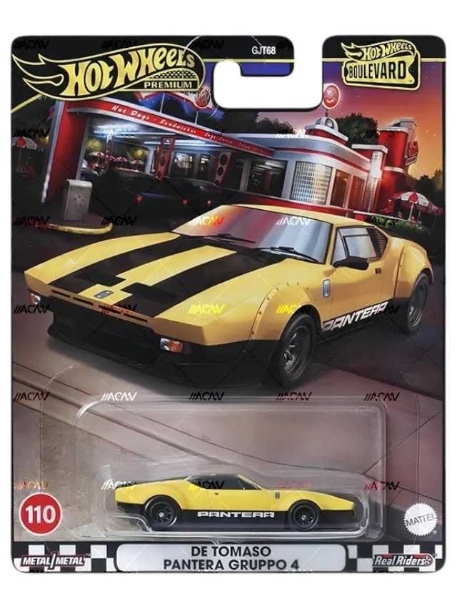 Hotwheels Premium 
De Tomaso Pantera Gruppo 4