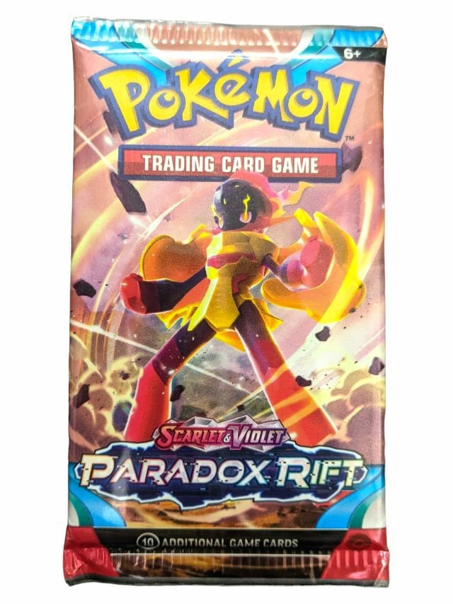 Original Pokemon scarlet and violet paradox rift Booster pack (including 10 cards)