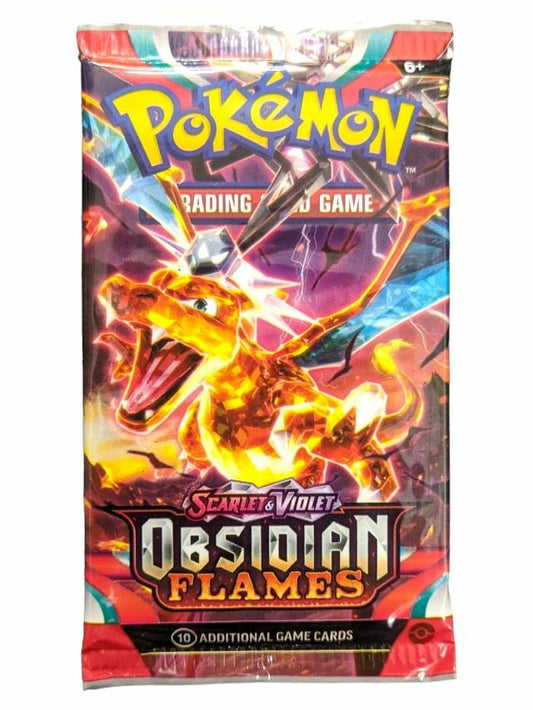 Original Pokemon scarlet and violet obsidian flames Booster pack(English)