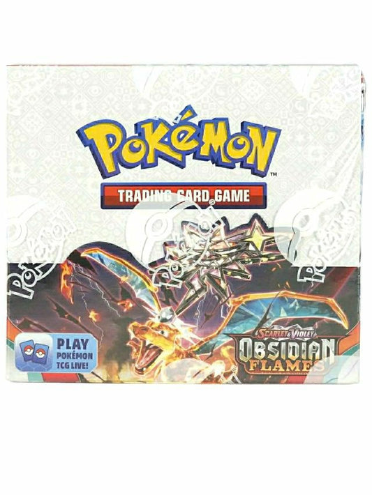 original POKEMON SCARLET &amp; VIOLET: OBSIDIAN FLAMES BOOSTER BOX