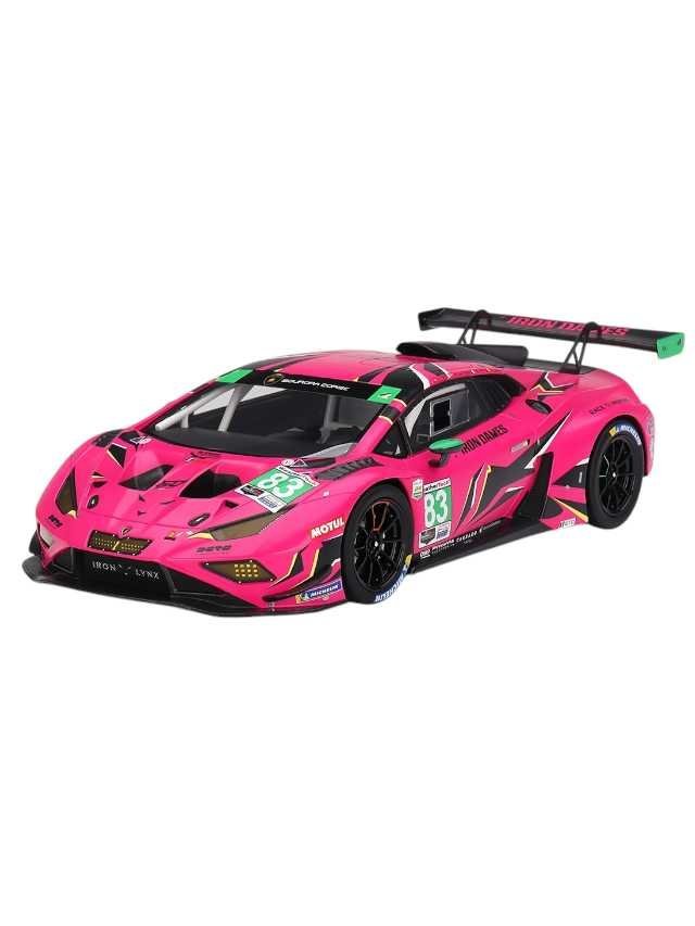 Mini GT #772: Lamborghini Huracán GT3 EVO2 #83 Iron Dames 2023 IMSA Daytona 24 Hrs