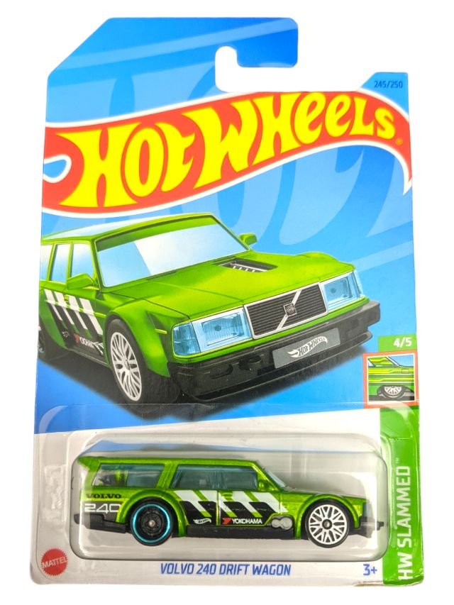 Hotwheels volvo 240 drift wagon imported mainline