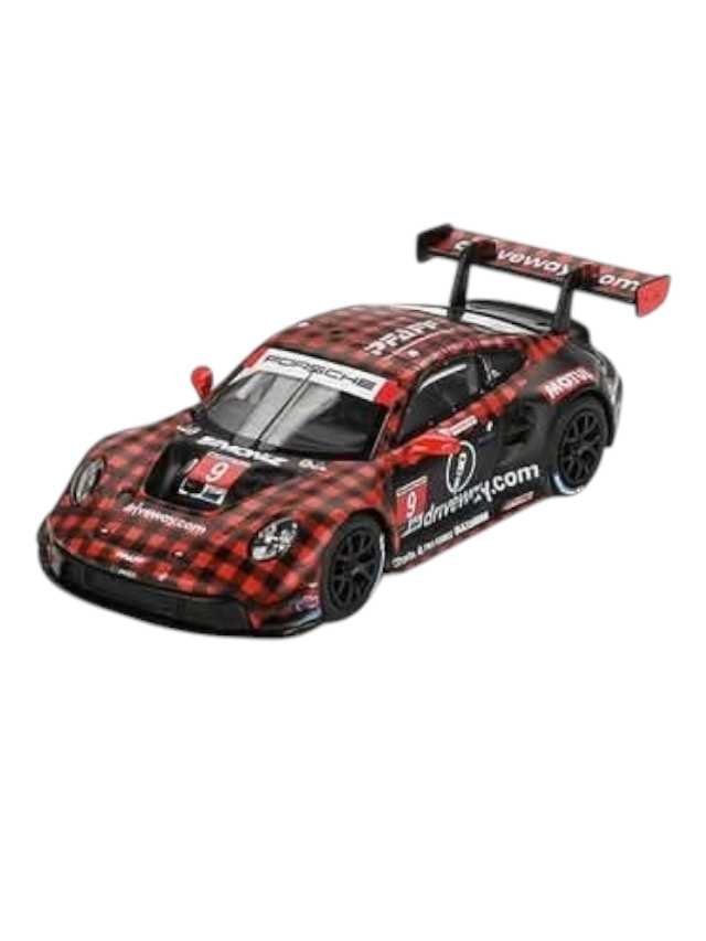 Mini GT Porsche 911 GT3 R #9 GTD PRO Pfaff Motorsports IMSA 2023 Sebring 12 Hrs. Winner