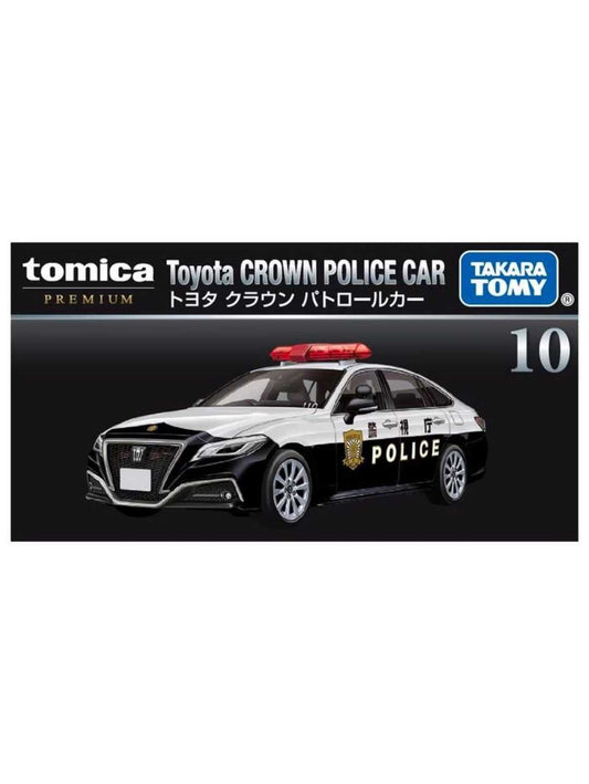 Tomica Toyota crown police car premium 1/64