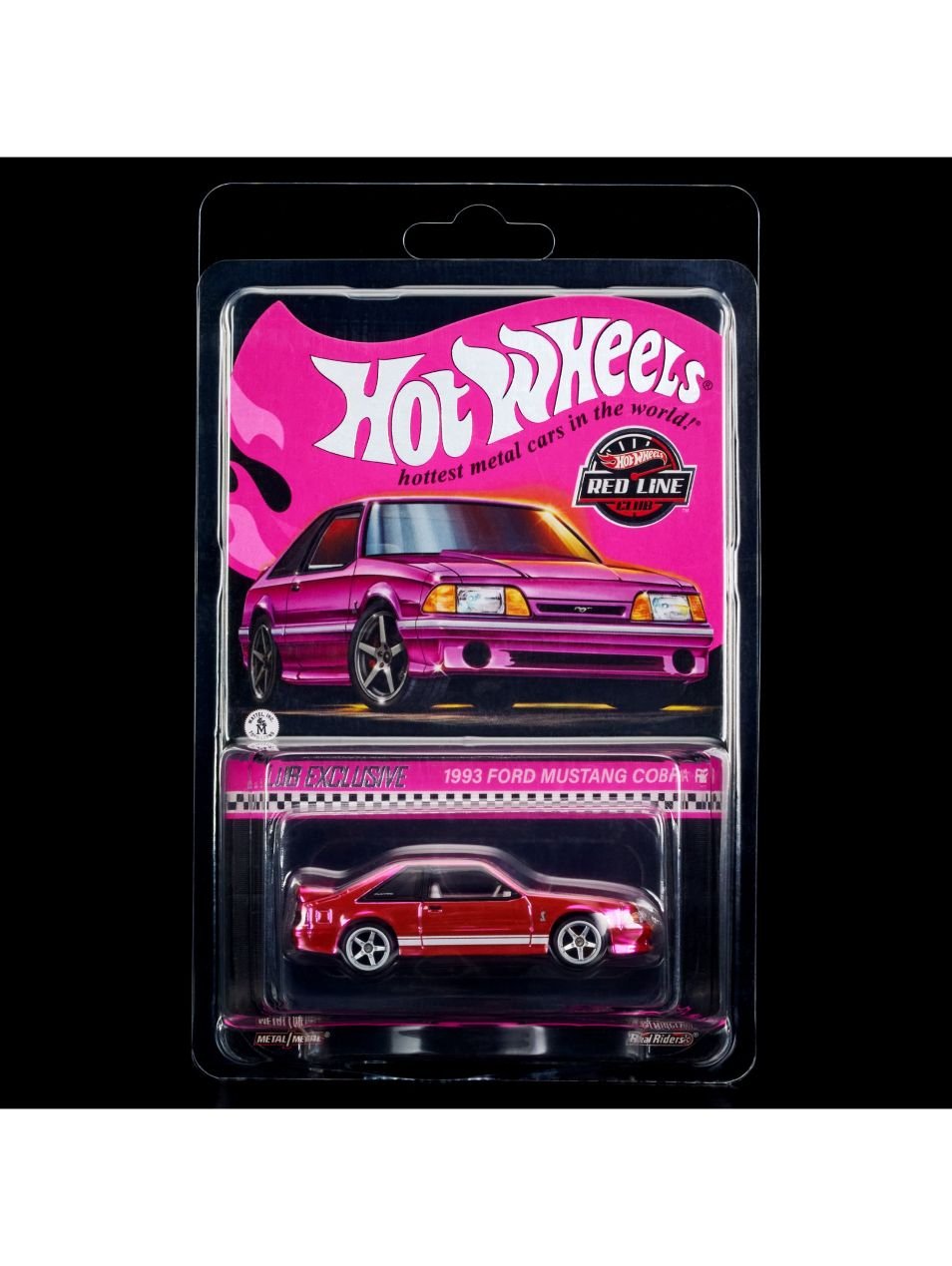 HOTWHEELS RLC Exclusive Pink Edition 1993 Ford Mustang Cobra R