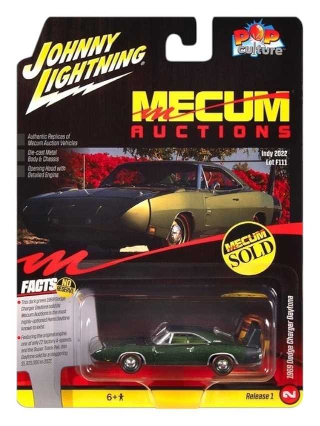 Exclusive Johnny Lightning 1969 Dodge charger Daytona