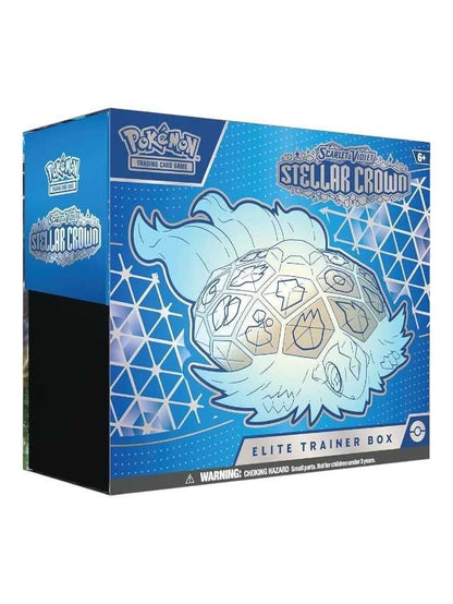 Exclusive Pokemon elite trainer box scarlet and violet stellar crown