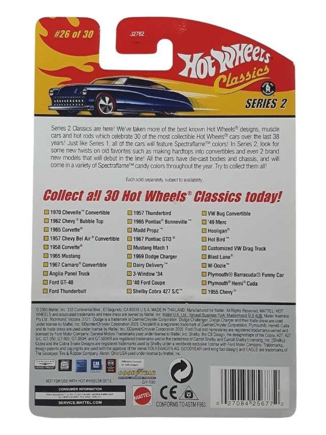 Hotwheels Classic Blast lane imported mainline 1:64 scale