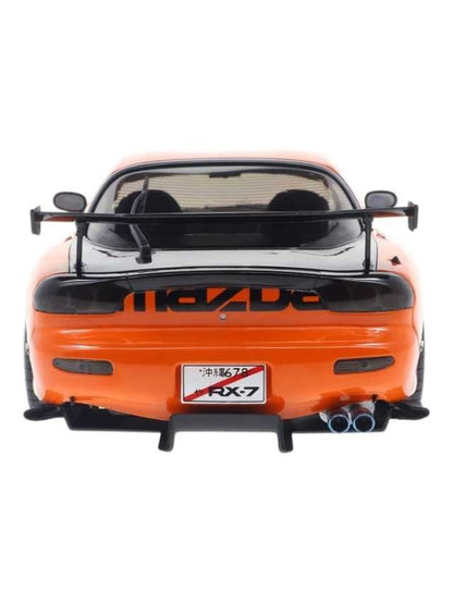 Solido Mazda rx7 Fd Rs Orange 1994 1:18 Diecast scale model car