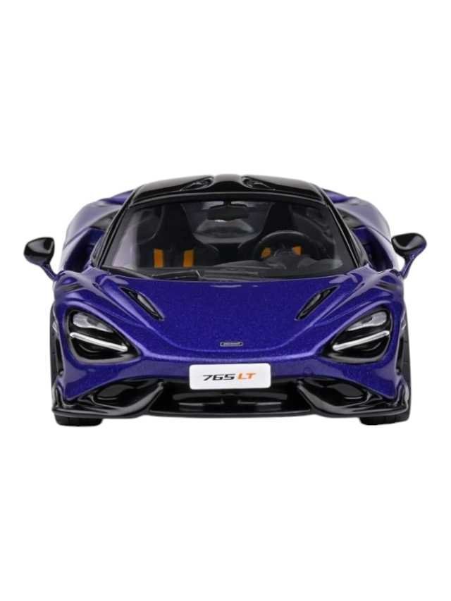 Solido 1:43 2002 McLaren 765 Lt in latana purple Diecast scale model car