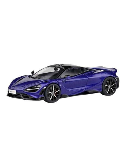 Solido 1:43 2002 McLaren 765 Lt in latana purple Diecast scale model car