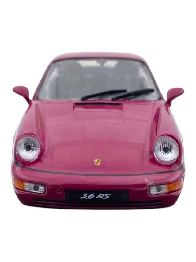 Solido 1:43 Porsche 911 964 rs red Diecast scale model car