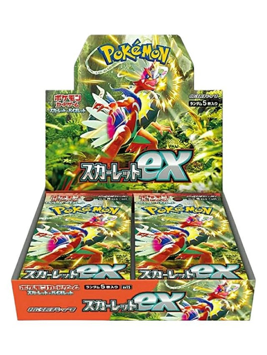 original Pokemon Scarlet &amp; Violet Scarlet Ex Booster Box