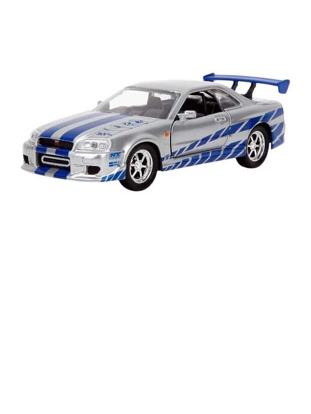 Jada Fast and Furious Nissan Skyline Gt-R (BNR34) (Box Damage car mint condition)