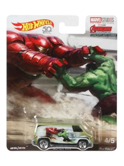 Hotwheels Super Avenger super van imported premium 1:64 scale