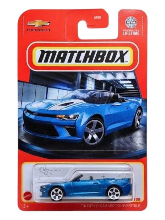 MatchBox 16 Chevy Camaro Convertible mainline imported 1:64 scale