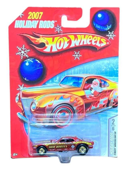 Hotwheels 2007 Holiday Rods Plymouth Barracuda Funny Car imported premium 1:64 scale