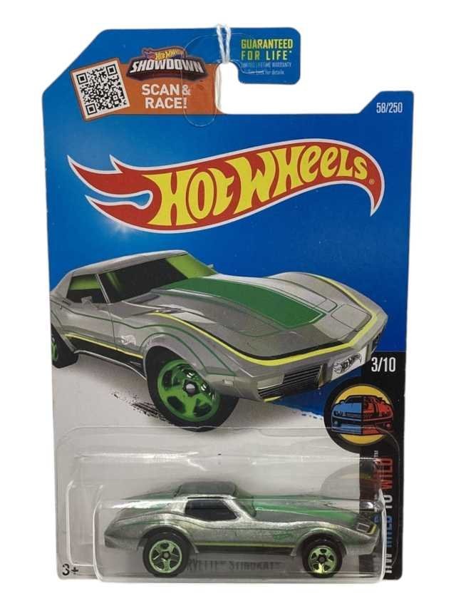 Hotwheels Corvette Stingray imported mainline 1:64 scale