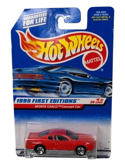 Hotwheels 1999 First Editions Monte Carlo Concept car Mainline Imported