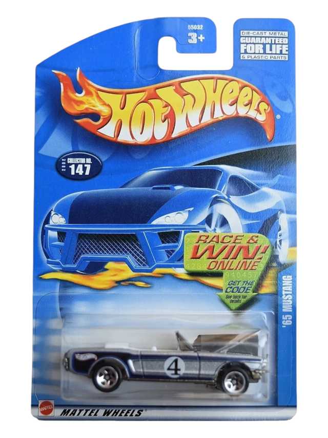 Hotwheels '65 Mustang imported mainline 1:64 scale