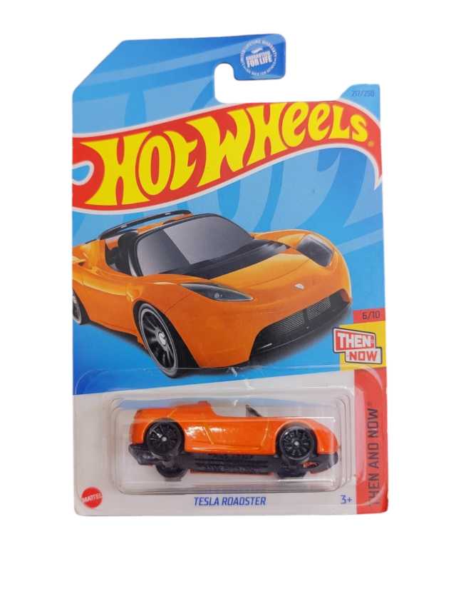 Hotwheels Tesla Roadster imported mainline 2:64 scale