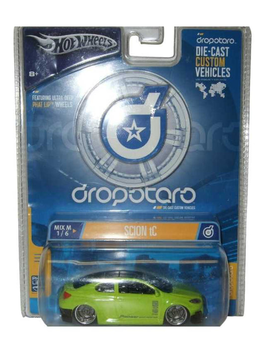 Hotwheels dropotaro Scion tc imported premium  1:64 scale