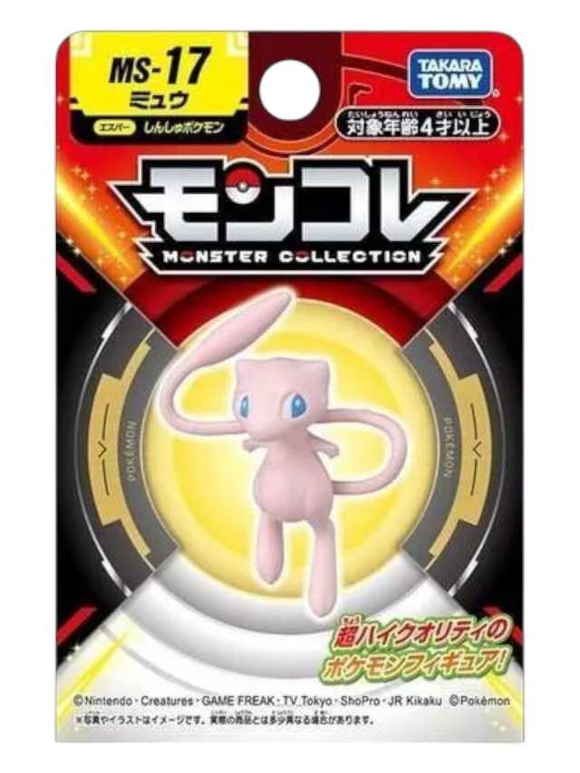 Exclusive Tomica Moncolle MS-17 MEW  Pokemon Monster Action Figure New