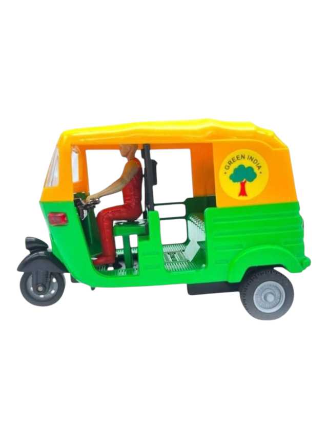 Centy Toys Plastic Pull Back Auto Rickshaw, Number Of Pieces: 1