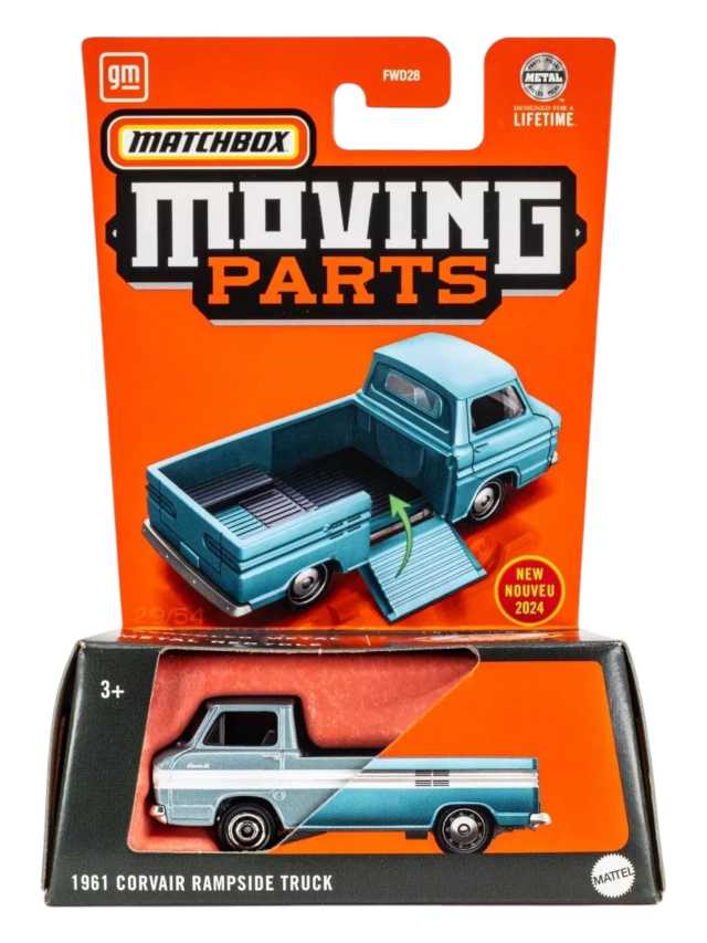 Matchbox Moving Parts.             1961 Corvair Rampside Truck Premium