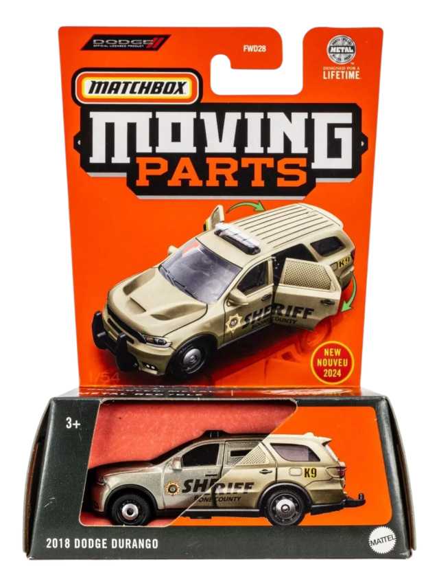 Matchbox Moving Parts      2018 Dodge Durango Premium