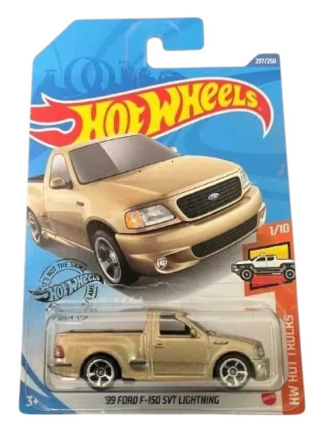 Hotwheels 99 Ford F-150 SVT Lightning 1:64 imported mainline