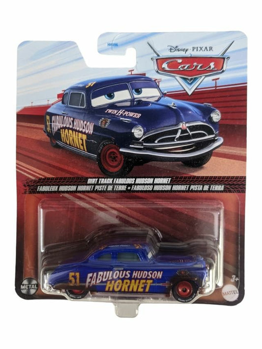 disney Pixar cars dirt track fabulous Hudson hornet