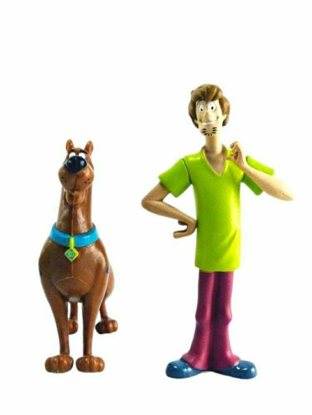 EXCLUSIVE Jada Scooby Doo Mystery machine with shaggy and scooby Doo (door damage)