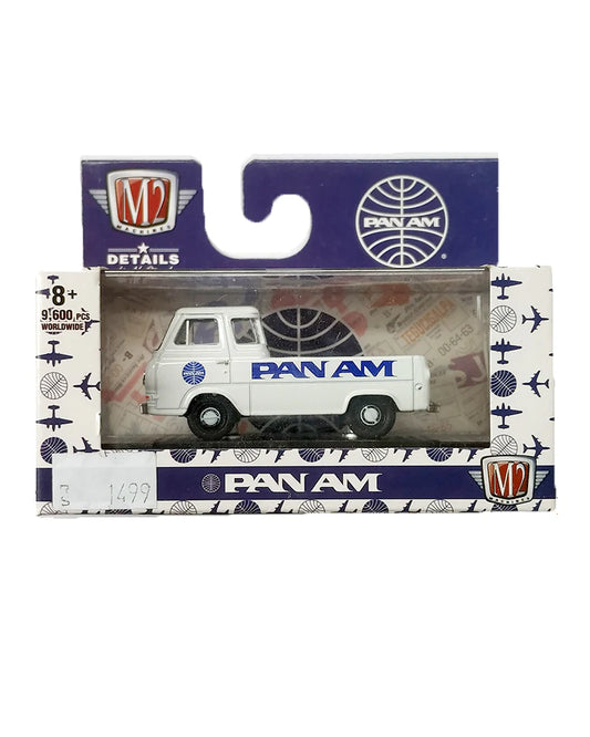 EXCLUSIVES M2 Machines PANAM 1965 Ford Econoline Truck