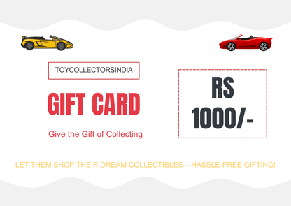 Give the Gift of Collecting – Toy Collectors India Gift Cards!