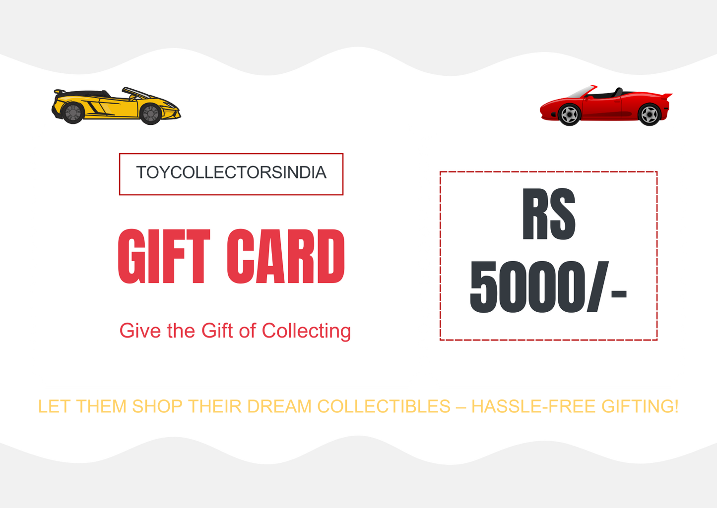 Give the Gift of Collecting – Toy Collectors India Gift Cards!