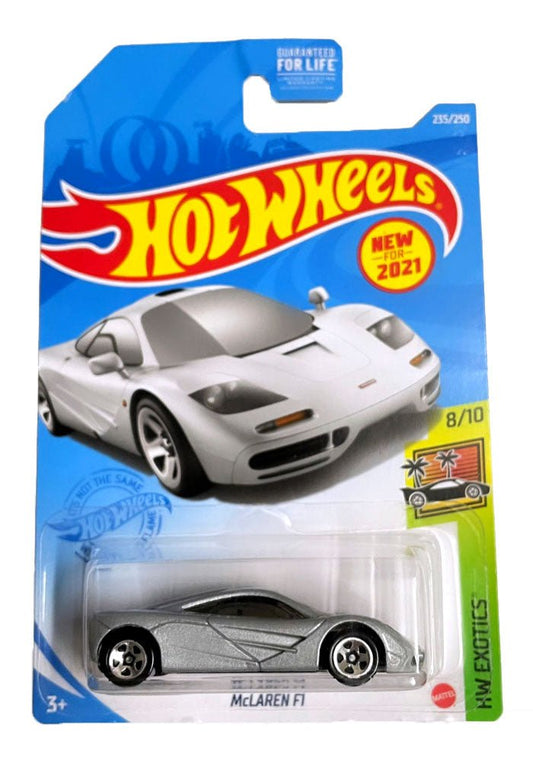 Hotwheels McLaren F1 - silver imported mainline