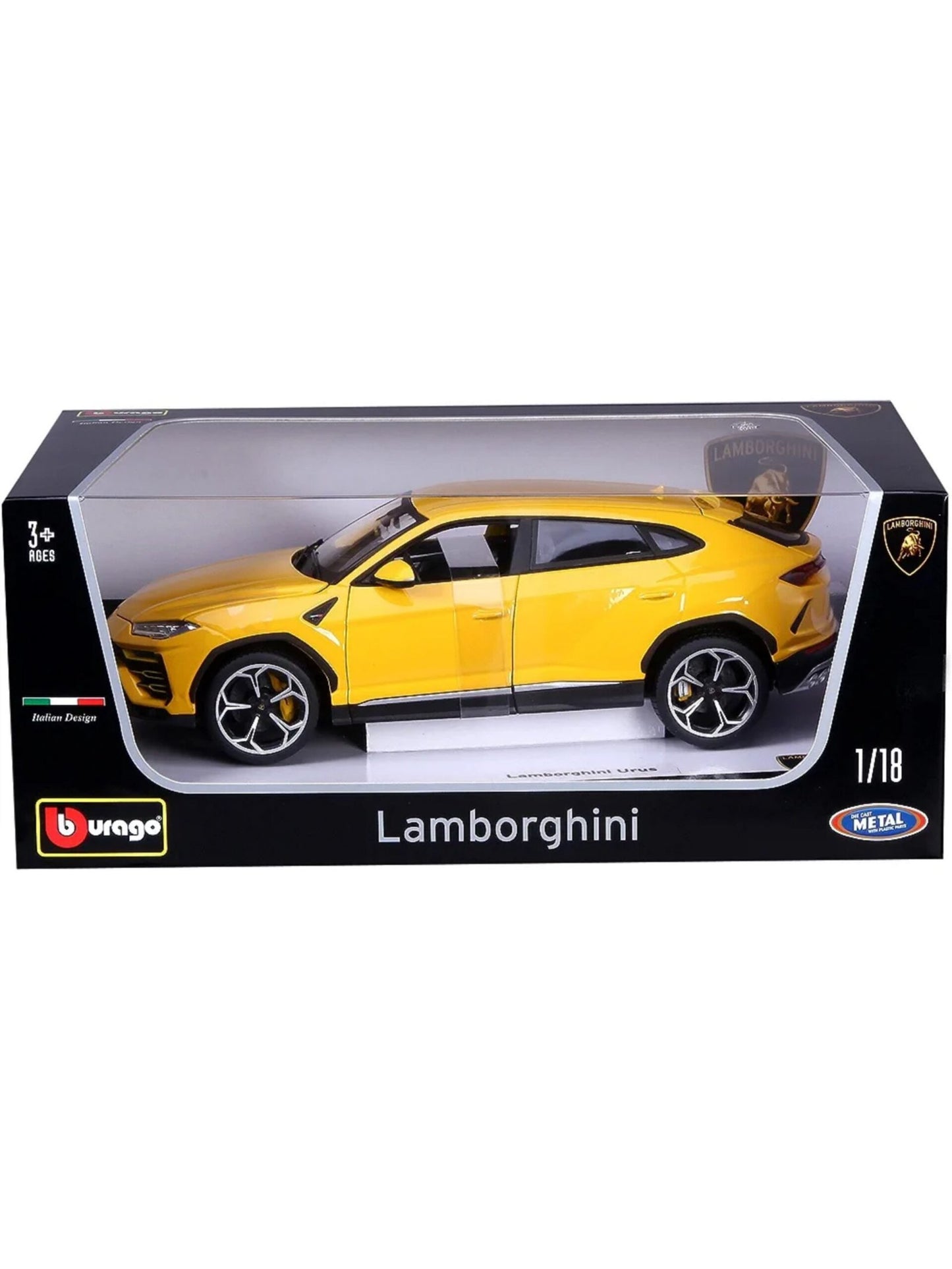 Bburago Lamborghini Urus Yellow  Diecast Model Car 1104