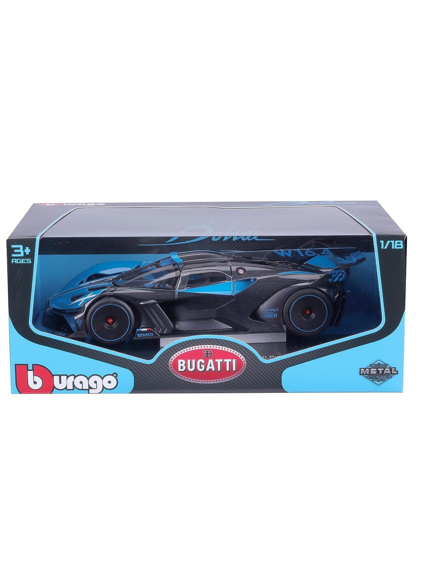 Bburago Bugatti Bolide W16 8.0 (box damage car mint condition)