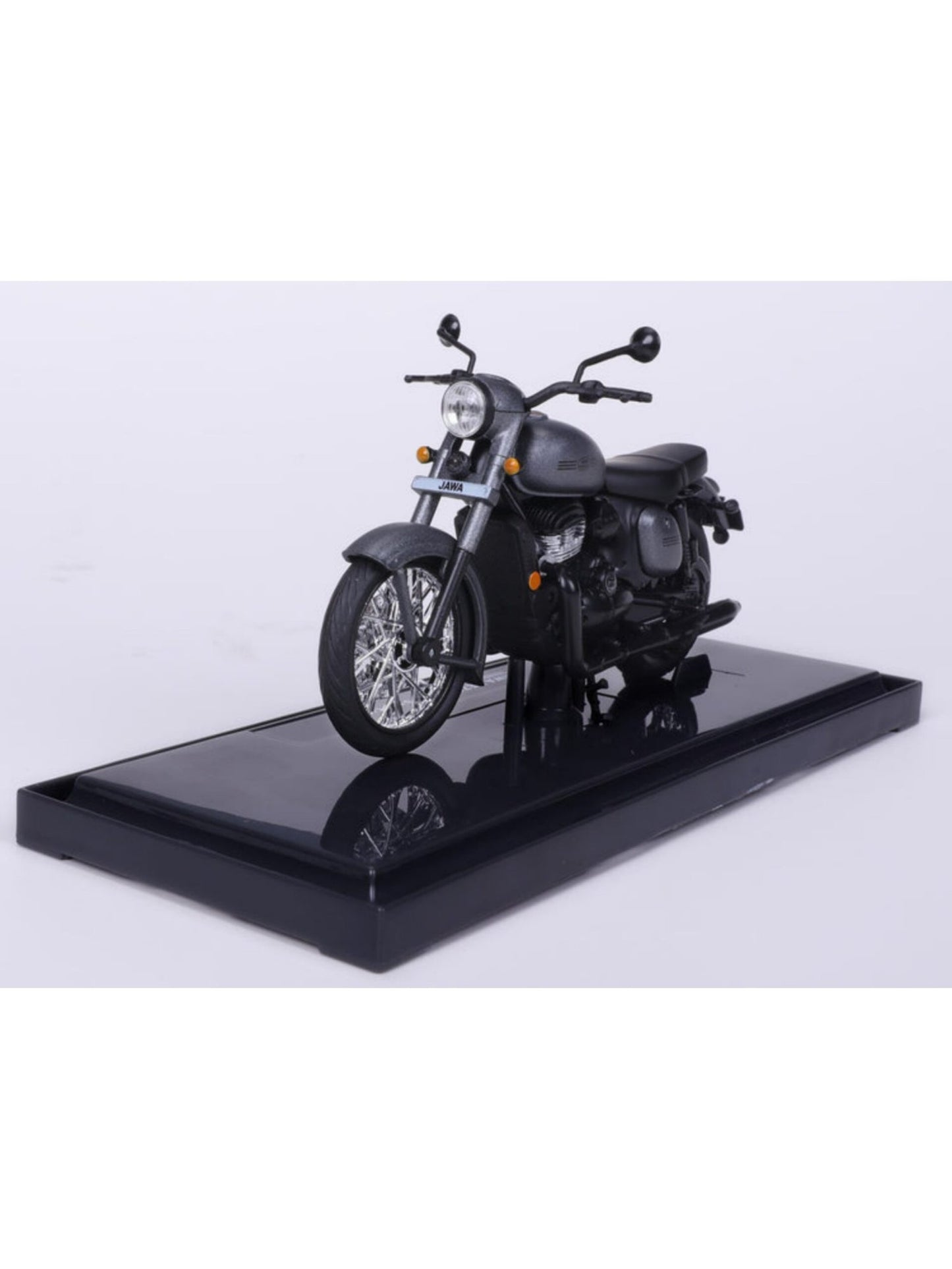 Jawa Midnight Grey Miniature Model Bikes 1:18 Motorbike