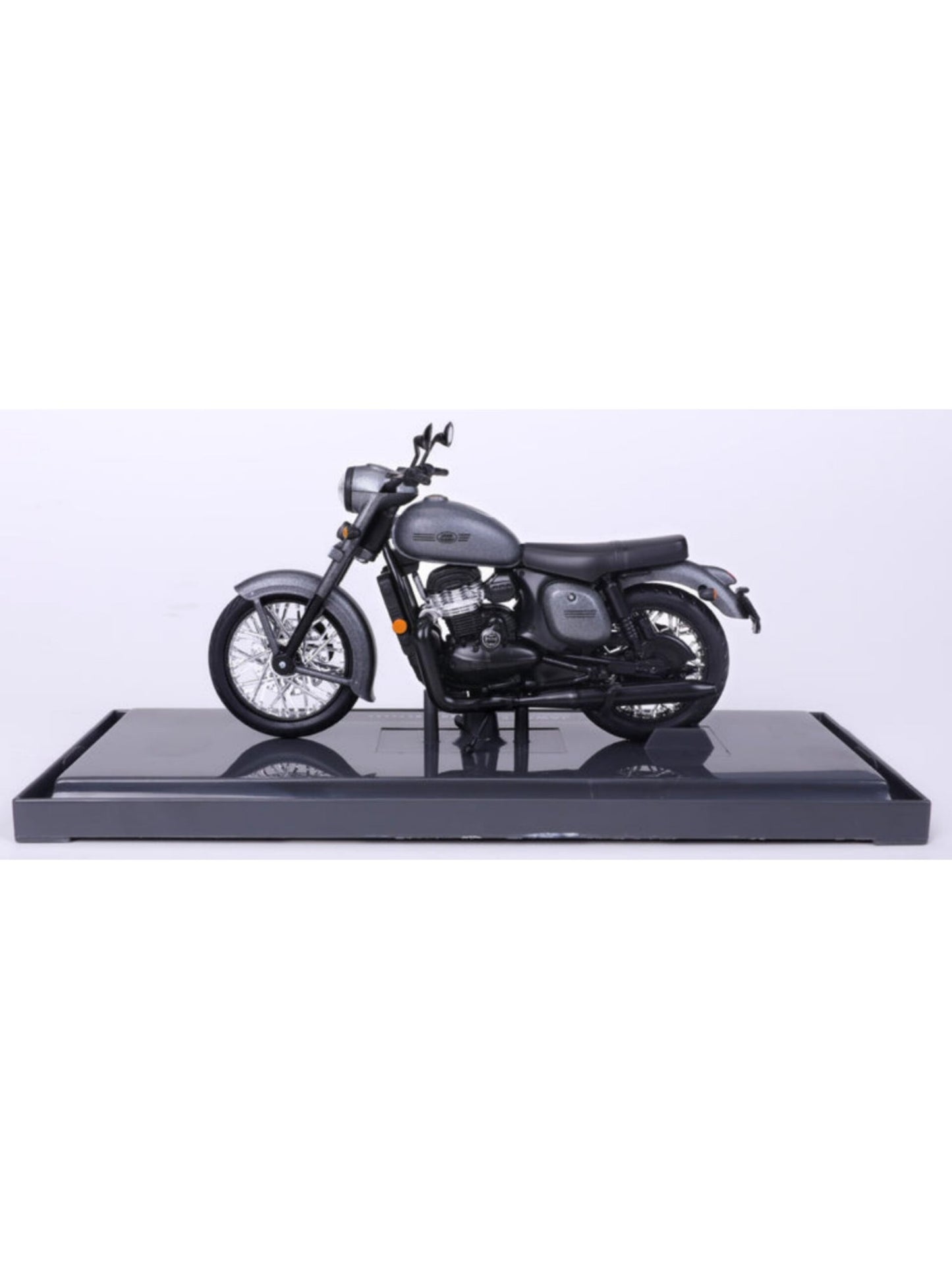 Jawa Midnight Grey Miniature Model Bikes 1:18 Motorbike