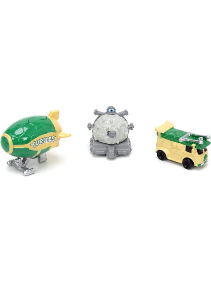 Jada Teenage Mutant Ninja Turtles 1.65" 3-Pack Die-cast Cars