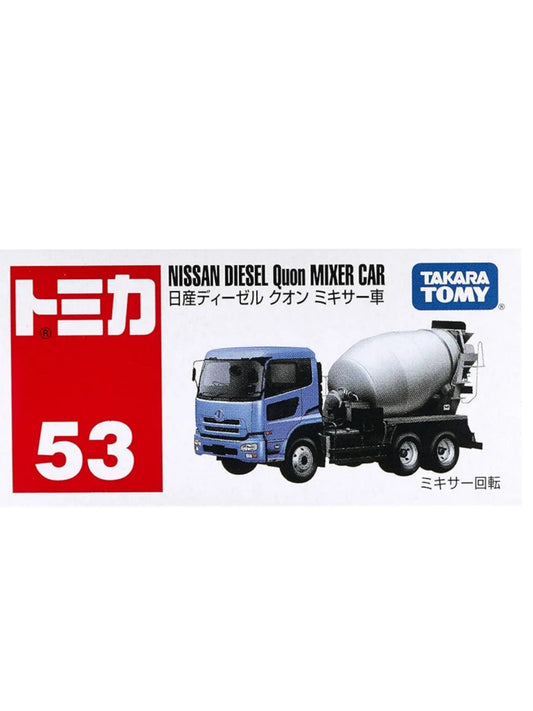 Takara Tomy Tomica Nissan Diesel Quon Mixer Car