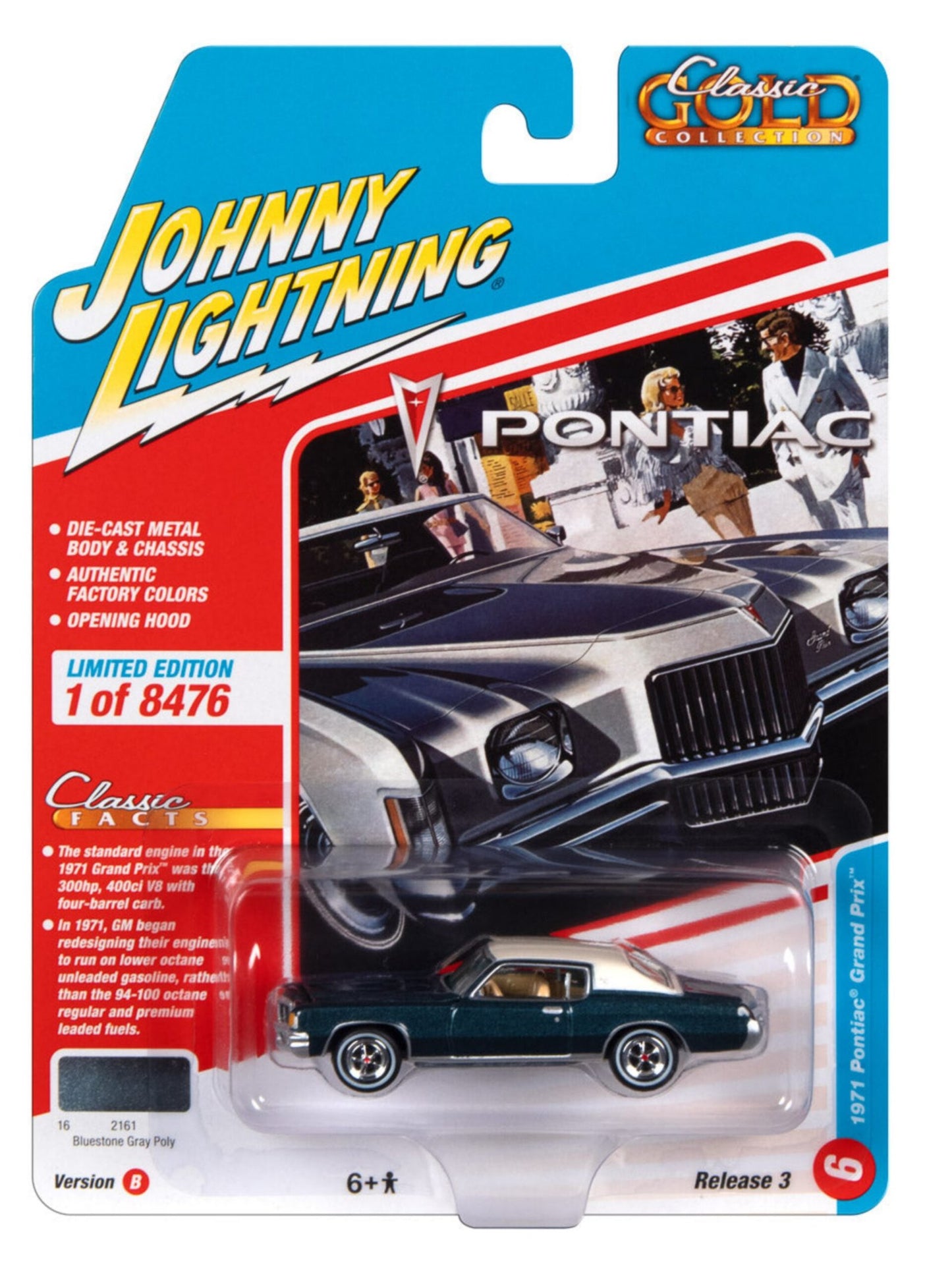 Johnny Lightning 1971 Pontiac Grand Prix