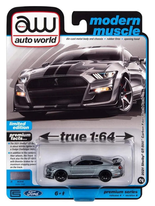 Auto World 2021 shelby gt500 Carbon Fiber Track Pack