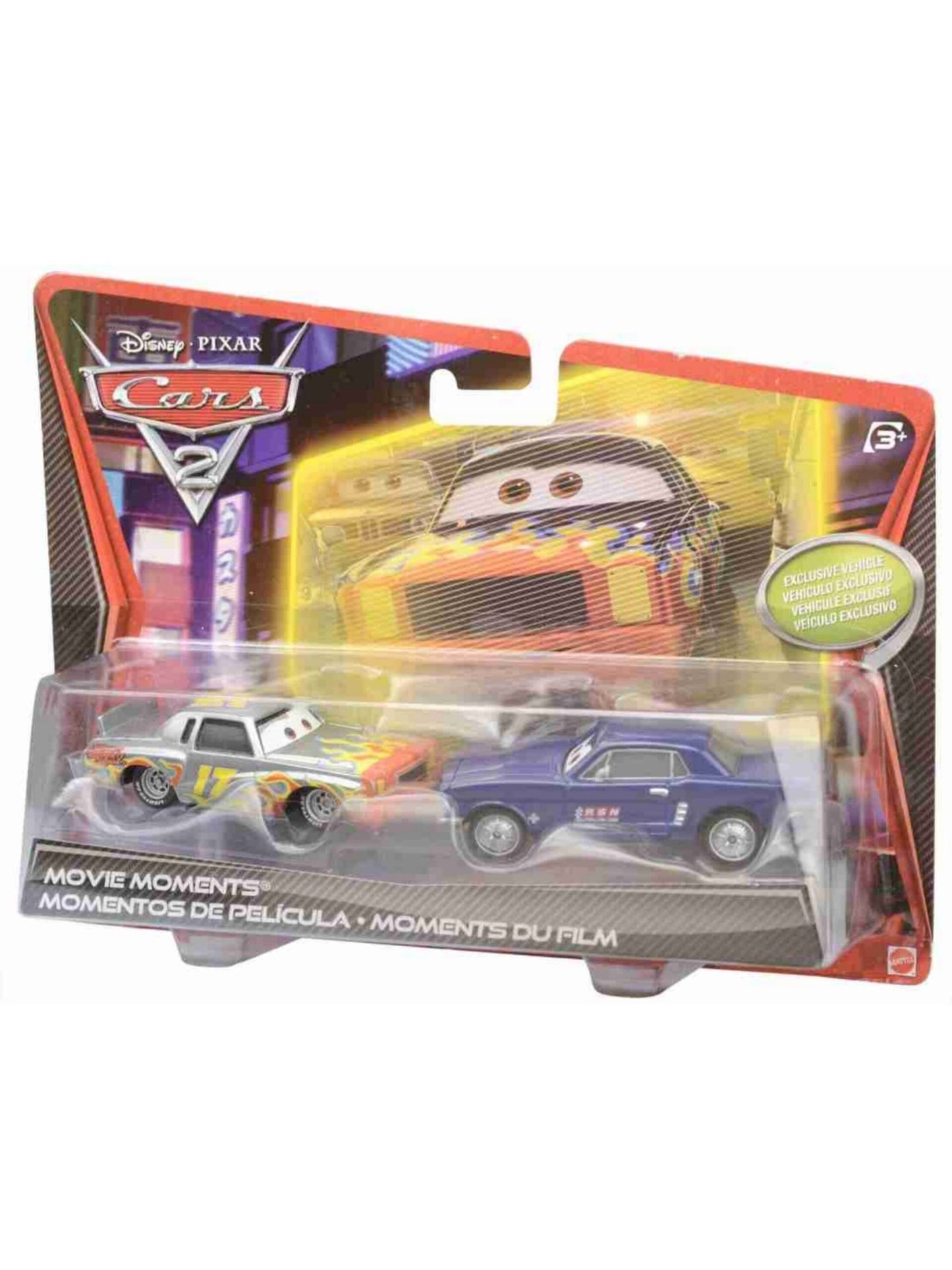 PRE-OWNED Disney Car 2 Movie Moment (Multicolor, Pack Of 2)