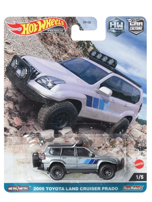 EXCLUSIVE Hotwheels Off road Car Culture 2005 Toyota Land Cruiser Prado