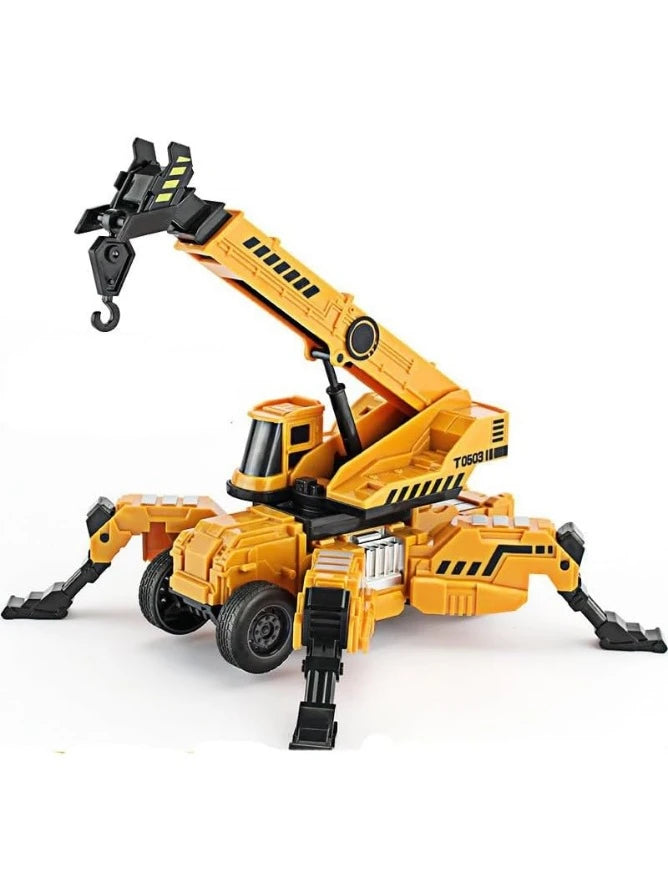 EXCLUSIVE JCB Power lifting Crain